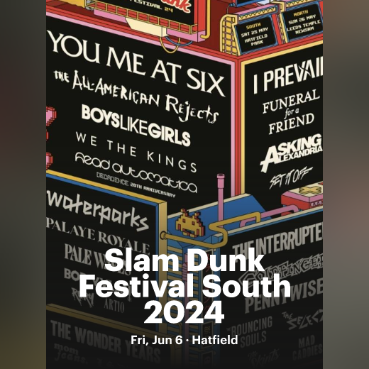 Slam Dunk Festival South 2024, United Kingdom